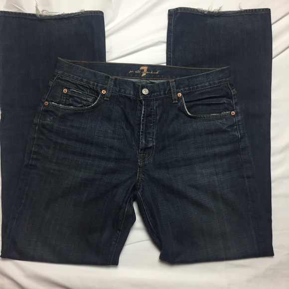 7 For All Mankind Denim - 7FAM Button Fly Relaxed 7 For All Mankind